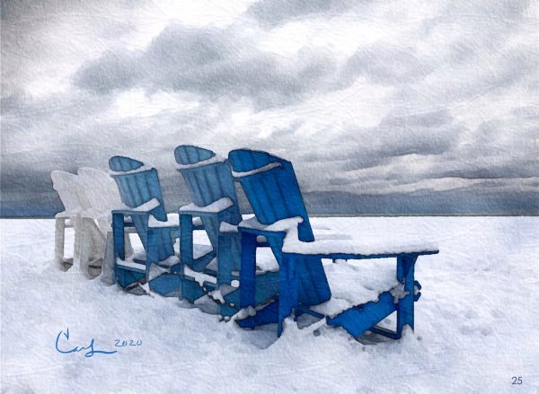 Winter Beach Chairs